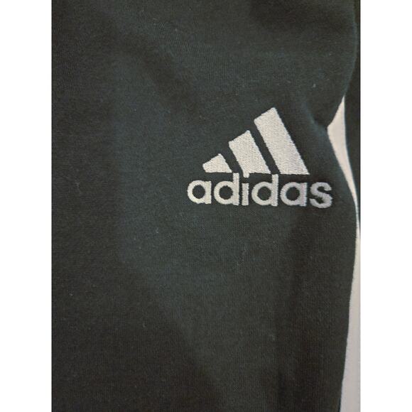 NWT Adidas Men's Essential Fleece Tapered Cuff 3 Strip Pants Size XL - Picture 3 of 6